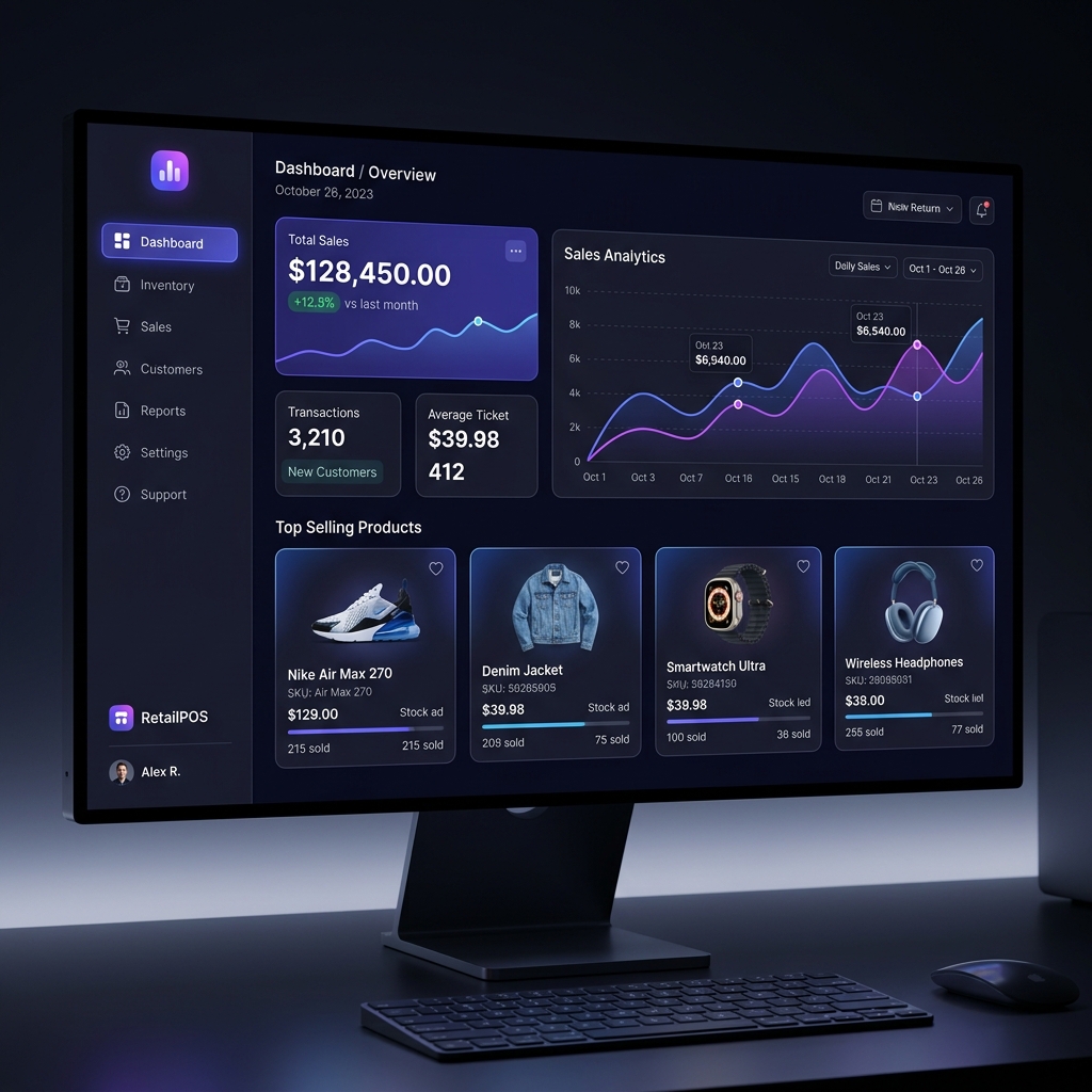 KaniPOS Premium Dashboard